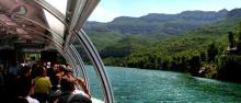 Eine Flussfahrt auf dem Cofrentes