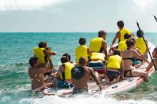 Surfea en Cullera con Posidonia