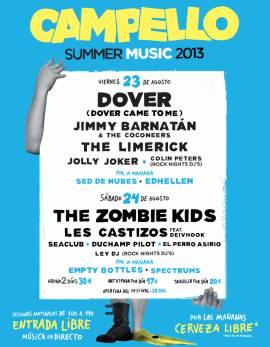 Dover i The Zombie Kids al Campello Summer Music 2013
