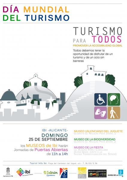 Ibi - Día Mundial del Turismo DMT 2016 - "Sé turista en tu ciudad".