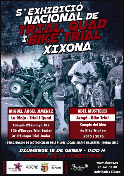 5ª Exhibició Nacional de trial, quad i bike trial Xixona