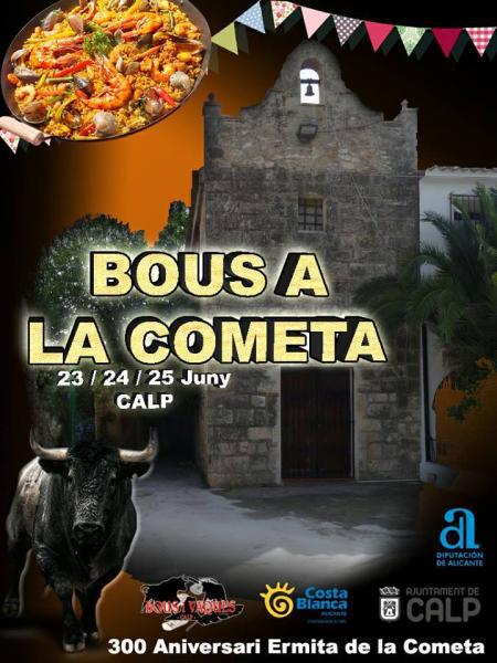 Festes de sant Joan i Bous a la Cometa Calp 2017