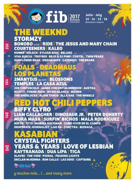 Festival Internacional de Benicàssim 2017