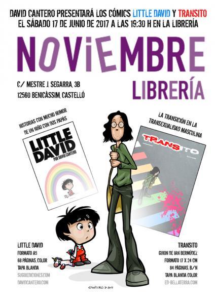 Presentación comics en Librería Noviembre