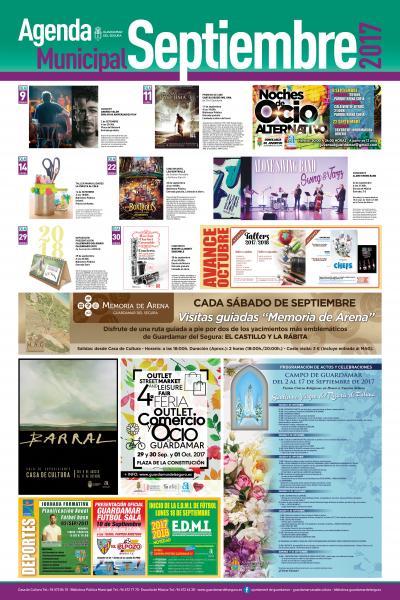 Programación Cultural Septiembre 2017 Guardamar del Segura