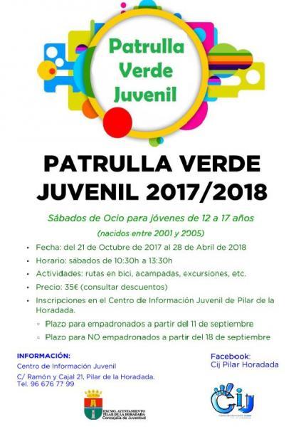 Patrulla Verde Infantil y Juvenil en Pilar de la Horadada 2017