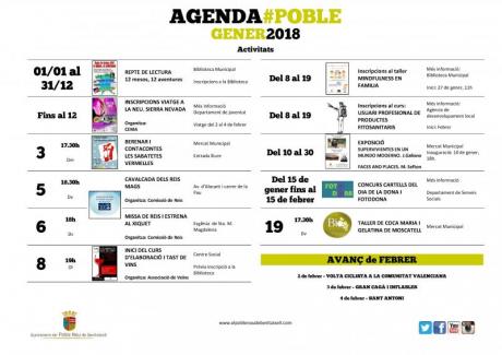 Agenda Enero 2018