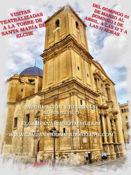Visitas teatralizadas a la Basílica de Santa María de Elche