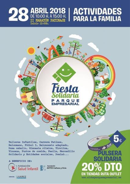 Fiesta solidaria Elche Parque Empresarial