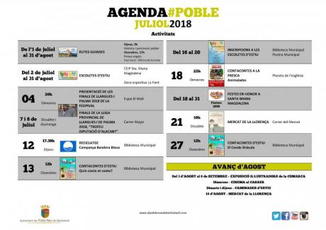 Agenda Julio 2018