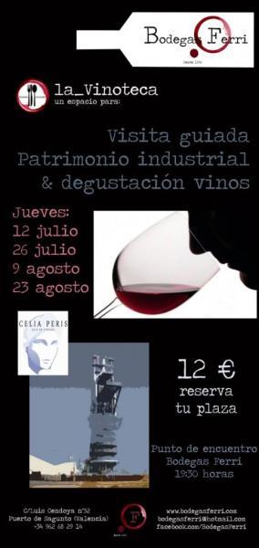 Visita guiada y degustación vinos en bodegas Ferri