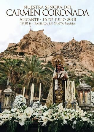 Festividad de Nuestra Señora del Carmen Alicante 2018