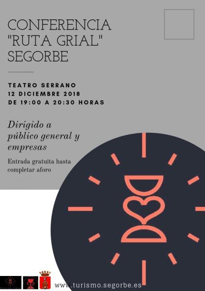 Conferencia "Ruta del Grial" en Segorbe