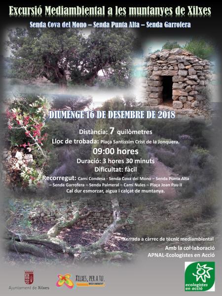 Excursión Medioambiental a las montañas de Xilxes