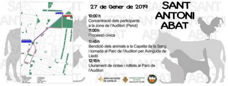 Festividad de San Antonio Abad en Castellón