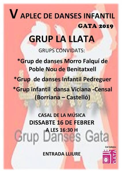 Encuentro de danzas Infantiles: Grup La Llata