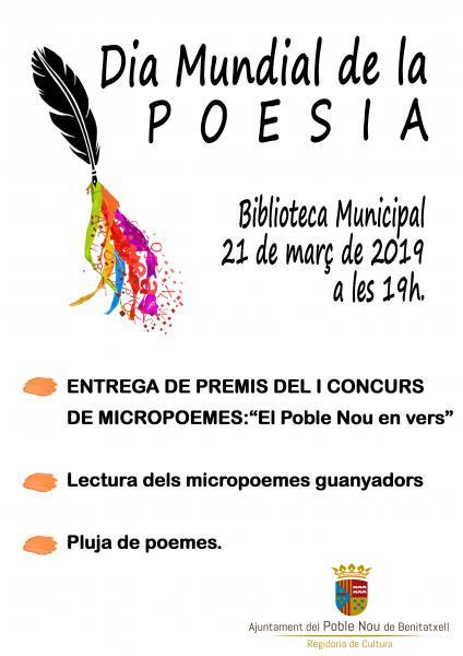Día Mundial de la Poesía 2019