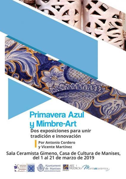Exposición "Primavera Azul y Mimbre Art"