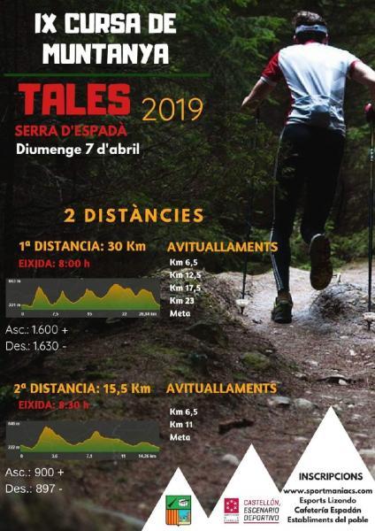 IX CURSA MUNTANYA SERRA DE TALES