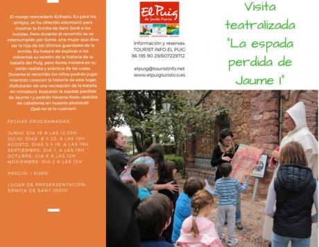 Visita teatralizada la espada de Jaume I