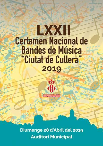 72 CERTAMEN NACIONAL DE BANDAS DE MÚSICA CULLERA