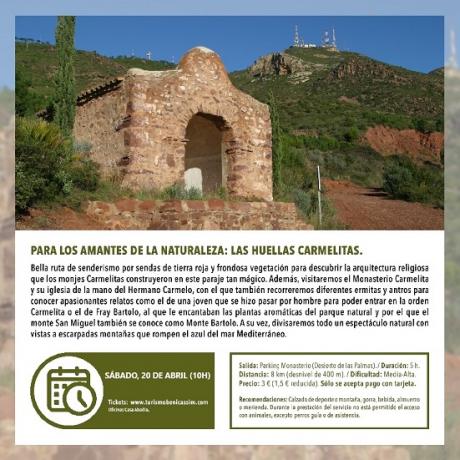 Visita guiada: Las huellas Carmelitas