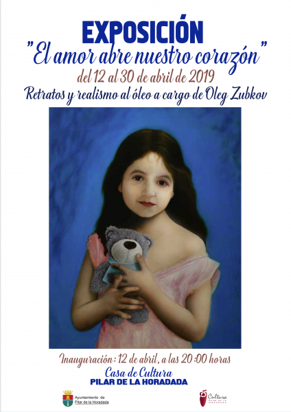 Exposición: "El amor abre nuestro corazón" a cargo de Oleg Zubkov en Pilar de la Horadada 2019