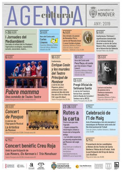 Agenda Cultural Abril 2019
