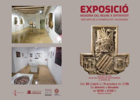 Exhibition "Memoria del Reino en Ontinyent: 600 años de la Generalitat Valenciana"