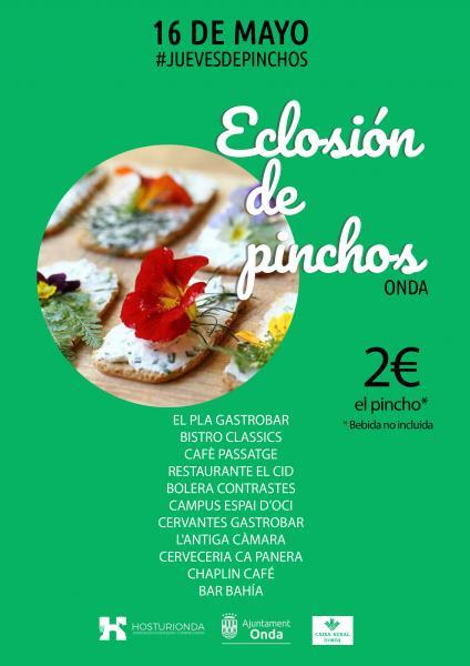 JUEVES DE PINCHOS MAYO ONDA 2019
