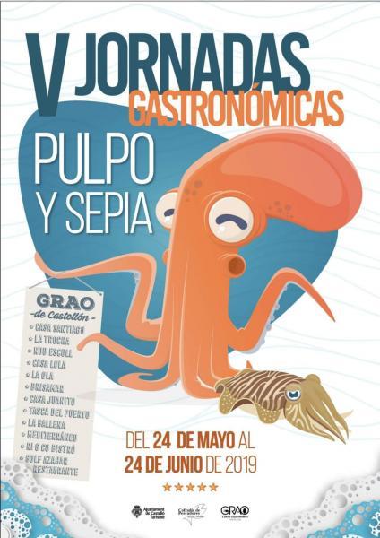V JORNADAS GASTRONOMICAS PULPO Y SEPIA