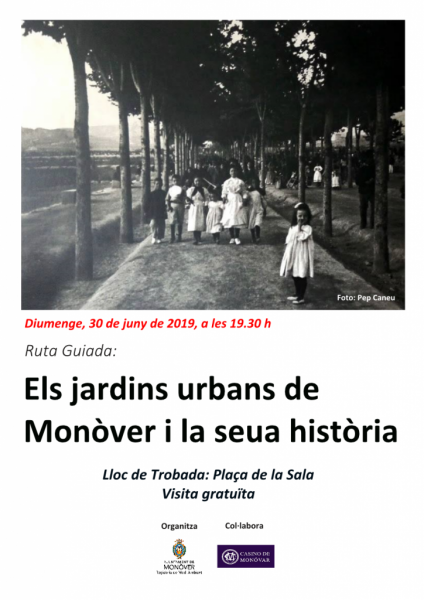 Los jardines urbanos de Monóvar y su historia