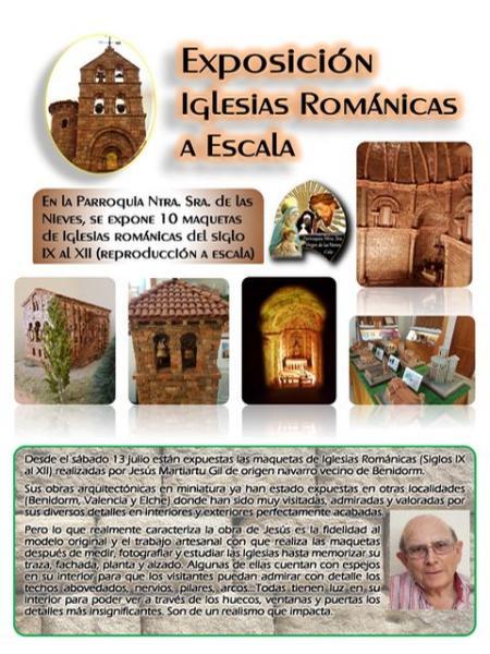 Exposición de Maquetas de Iglesias Románicas en Calp