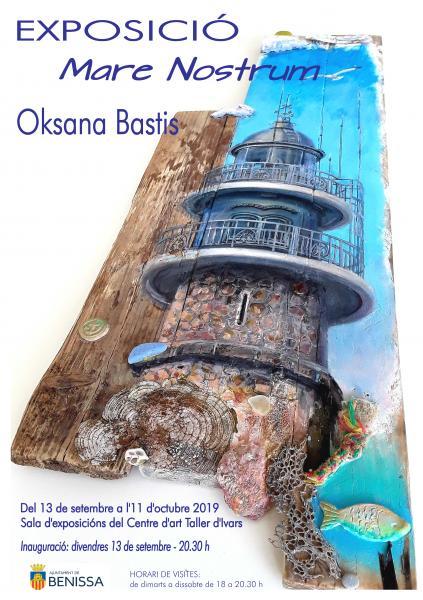 Exposición "Mare Nostrum" d'Oksana Bastis