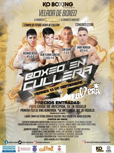 VELADA DE BOXEO EN CULLERA