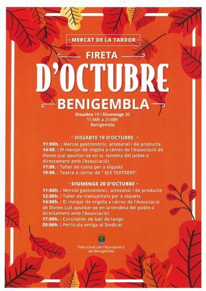 Mercado de Otoño en Benigembla