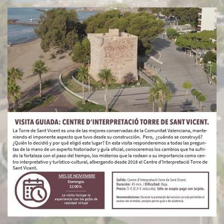 Visita guiada: Centre d'interpretació Torre de Sant Vicent.
