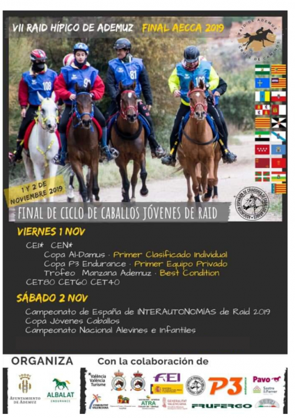 VII RAID HÍPICO DE ADEMUZ 2019
