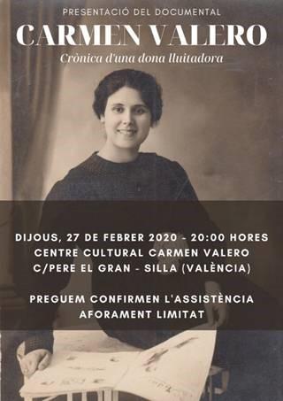 Carmen Valero "Crònica d´una dona lluitadora"