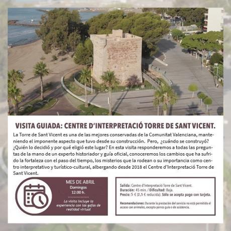 Visita guiada: Centre d'interpretació Torre de Sant Vicent.